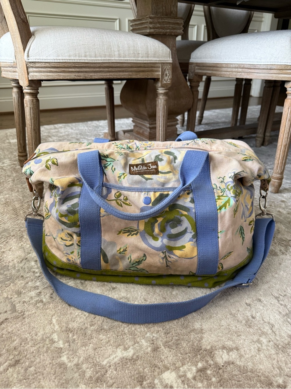 Matilda Jane Floral Travel Weekender Bag